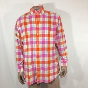 Bold Summer Colors Men's Casual Button Down Shirt